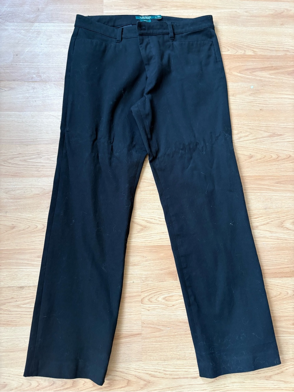 Ralph Lauren Adele women’s Black Dress Pants Straight Leg Sz 14